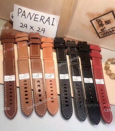 Replacement Copy Panerai Leather Watch Strap / Panerai watch Parts